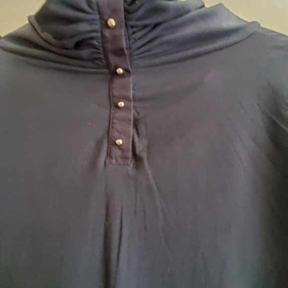 HUGO BOSS ladies sleek turtle neck top , super soft hand feel, L - Picture 5 of 8